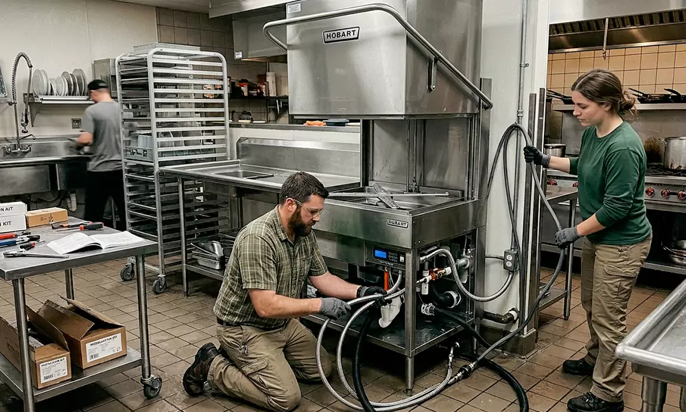 Commercial Dishwasher Installation in San Lorenzo, CA