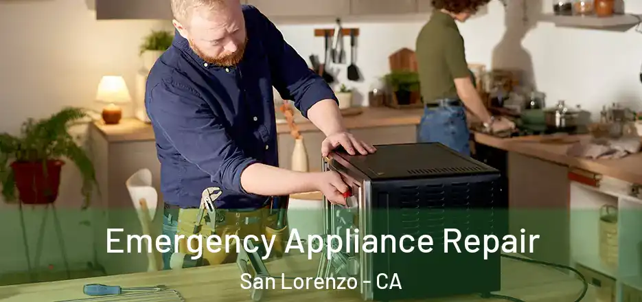  Emergency Appliance Repair San Lorenzo - CA