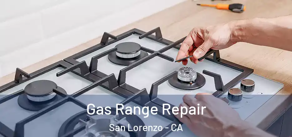 Gas Range Repair San Lorenzo - CA