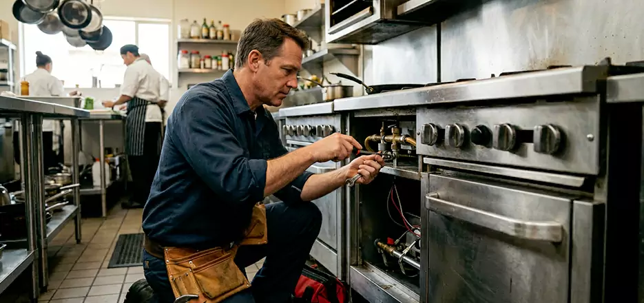 Emergency Commercial Stove Repair in San Lorenzo