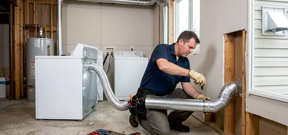 Recessed Dryer Vent Installation San Lorenzo