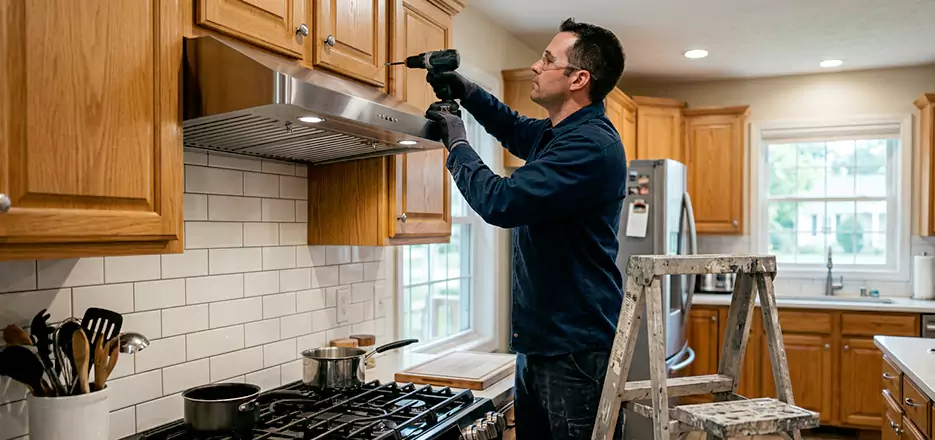 Wood Range Hood Installation San Lorenzo