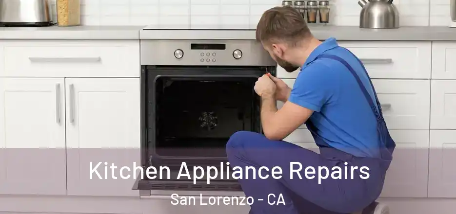 Kitchen Appliance Repairs San Lorenzo - CA