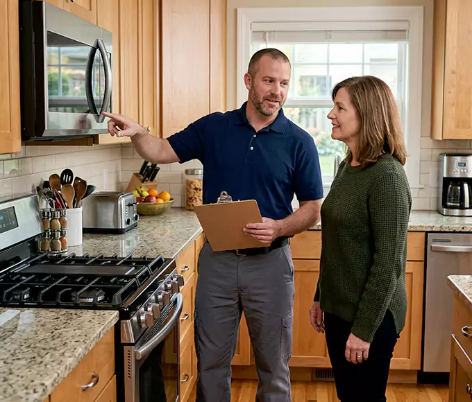 Why San Lorenzo Homeowners Trust Us for Professional Microwave Installation?